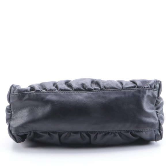 Authentic GUCCI Black Leather D-Ring Hobo - Picture 4 of 7